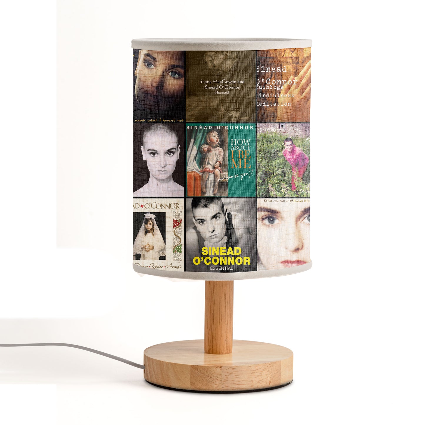 Sinéad O’Connor Album Cover Lamp – Timeless Music Tribute Home Decor