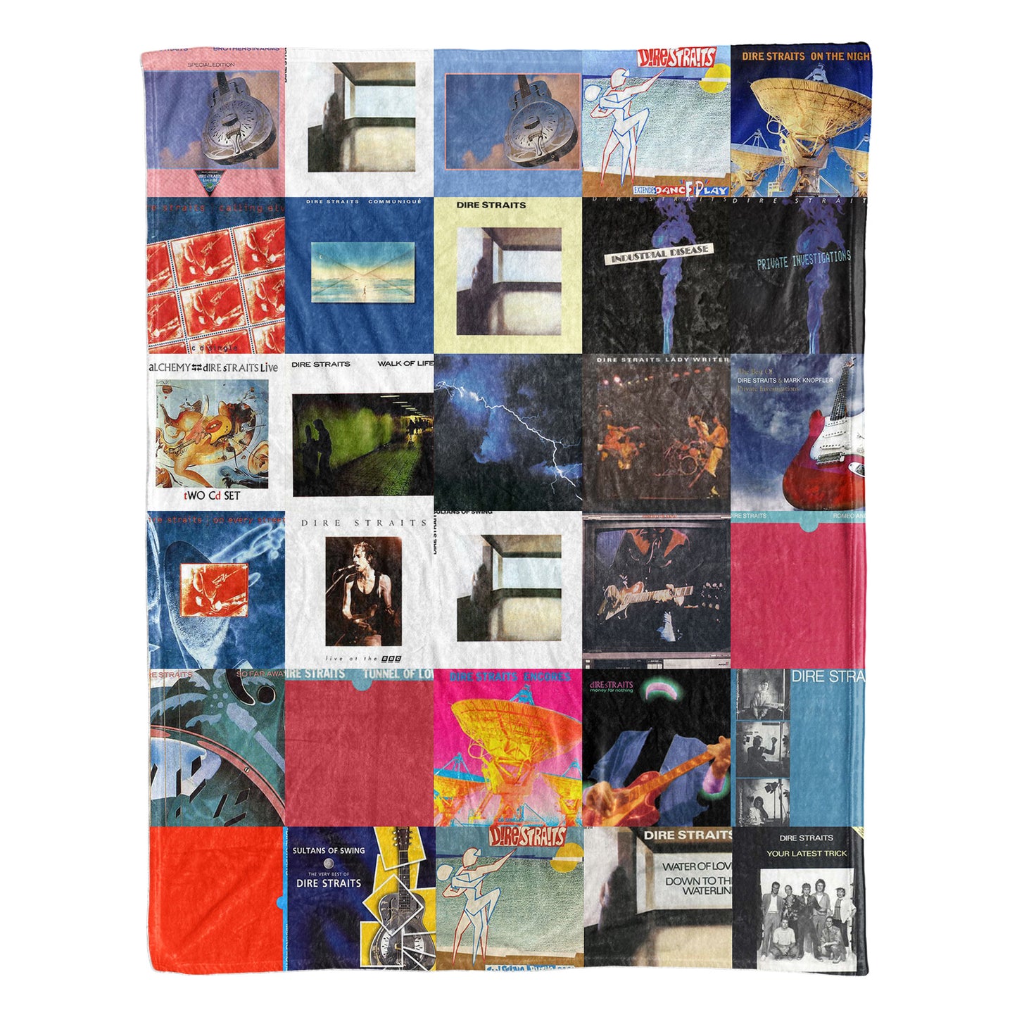 Dire Straits Sherpa Blanket – A Warm Tribute to Legendary Rock