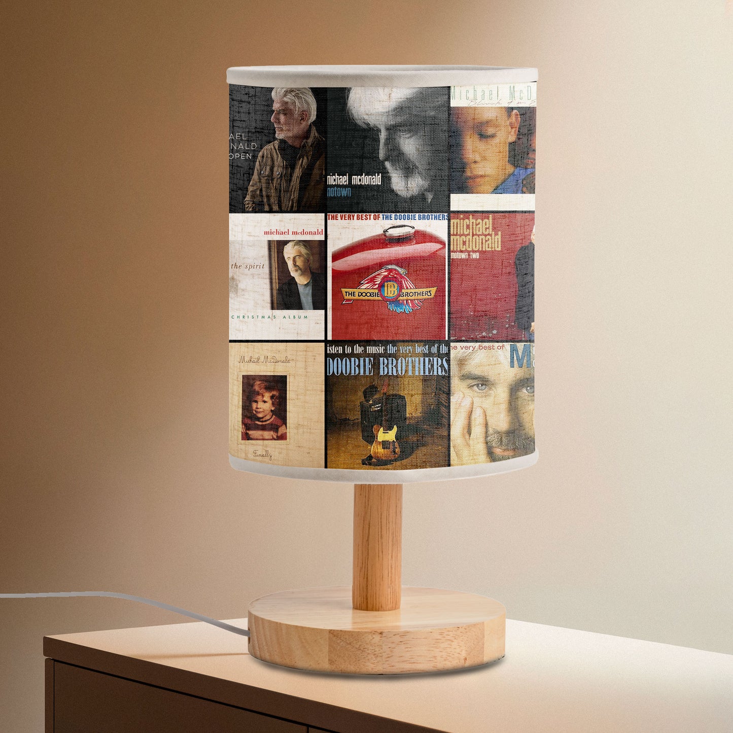 Michael McDonald Fabric Lamp – Soulful Classics & Doobie Brothers Tribute