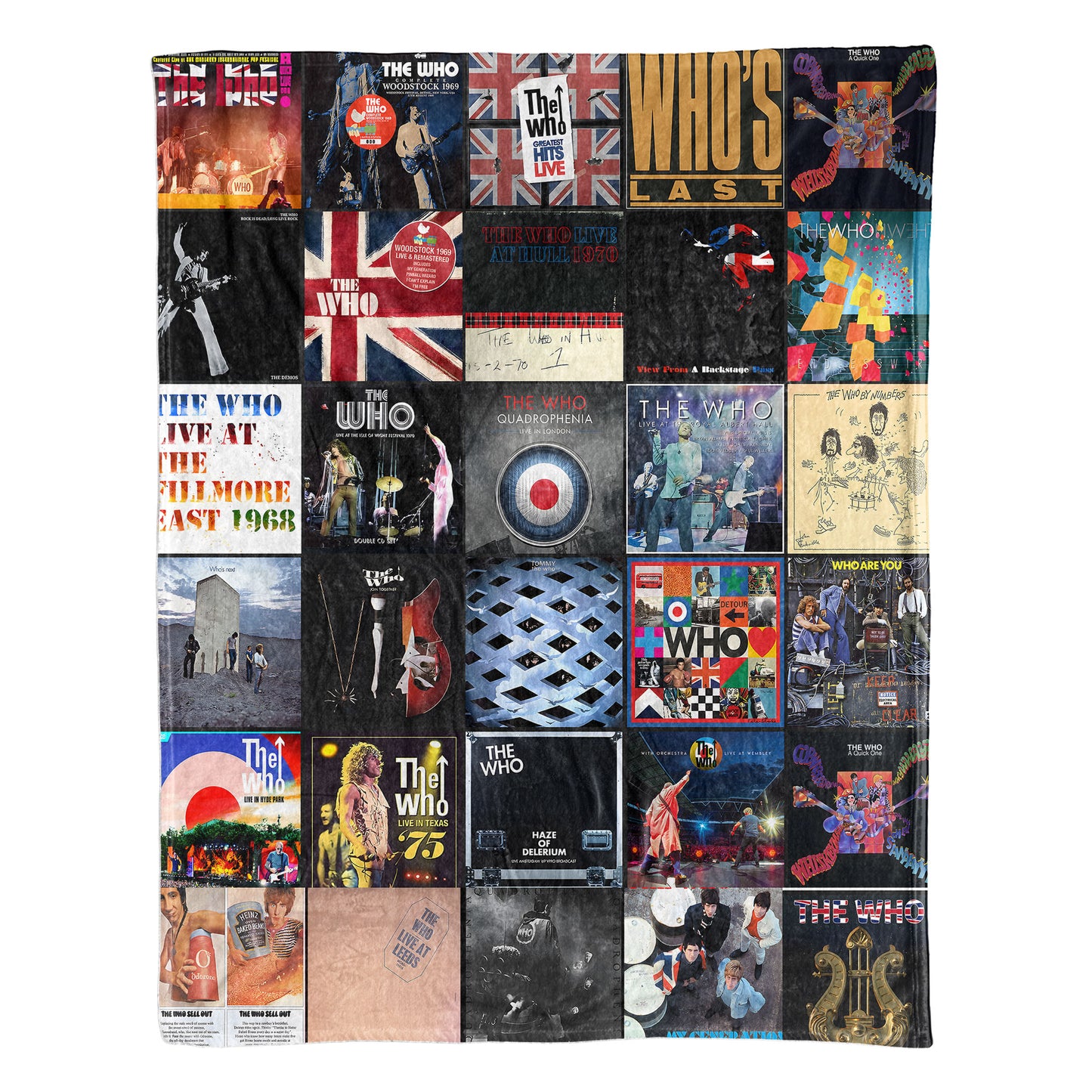 The Who Sherpa Blanket – A Warm Tribute to Rock’s Loudest Legends