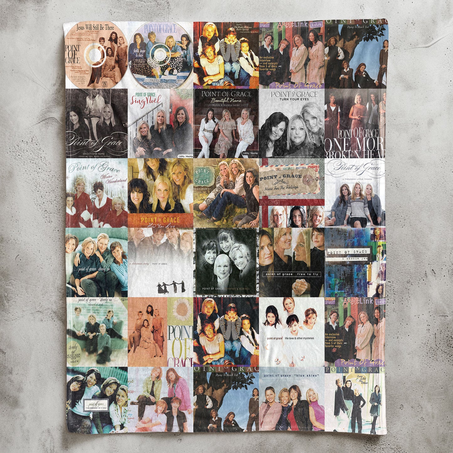 Point of Grace Sherpa Blanket – Uplifting Harmony & Heartfelt Classics for True Fans