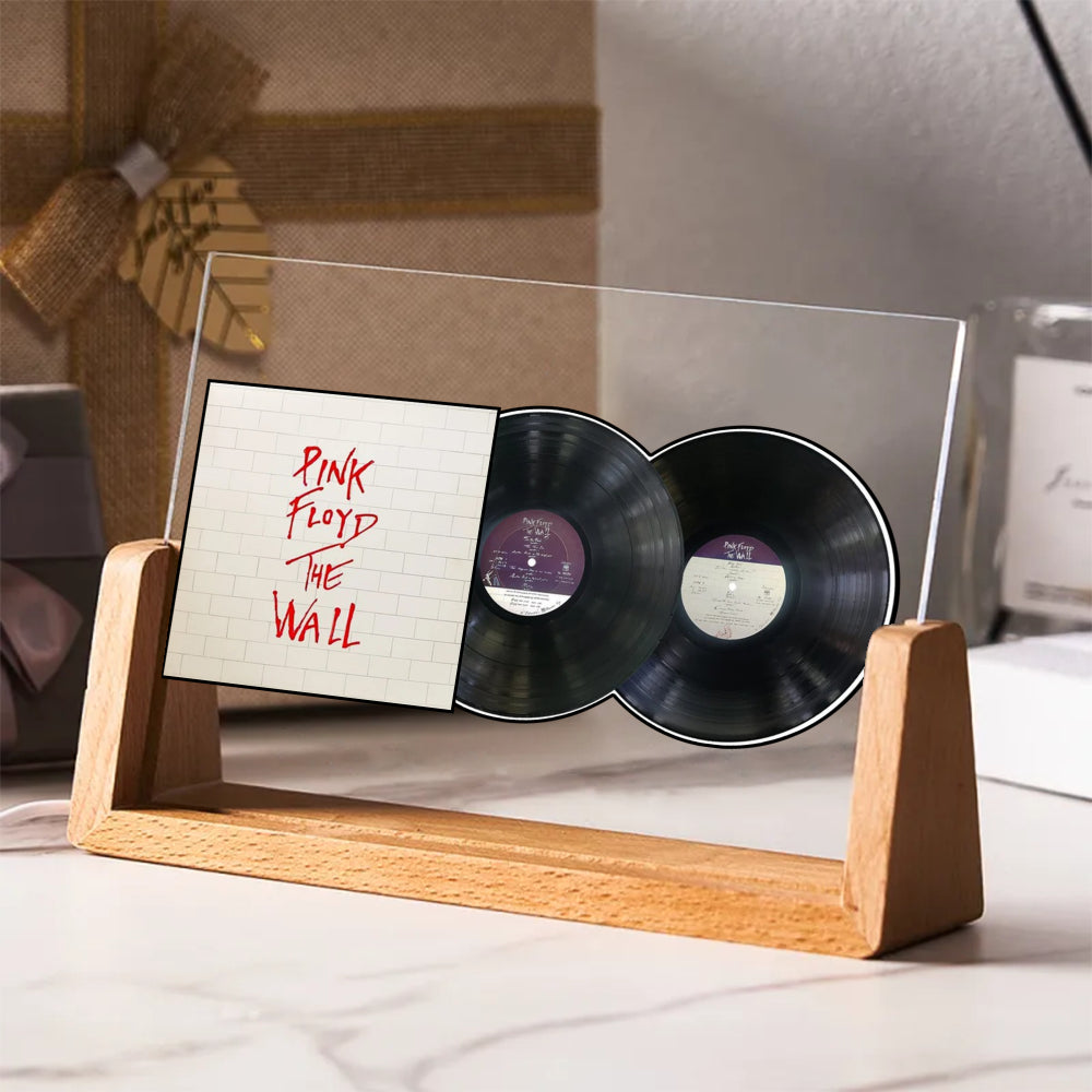Pink Floyd The Wall Double Vinyl Album Acrylic Light Display