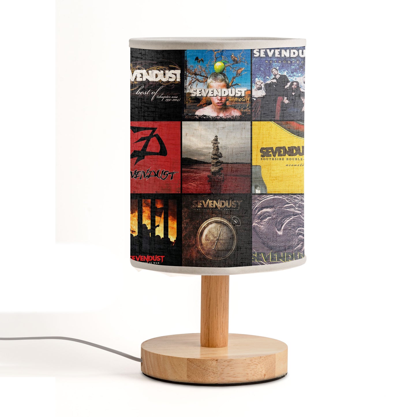 Sevendust Albums Lamp – Heavy Groove, Warm Light ⚡