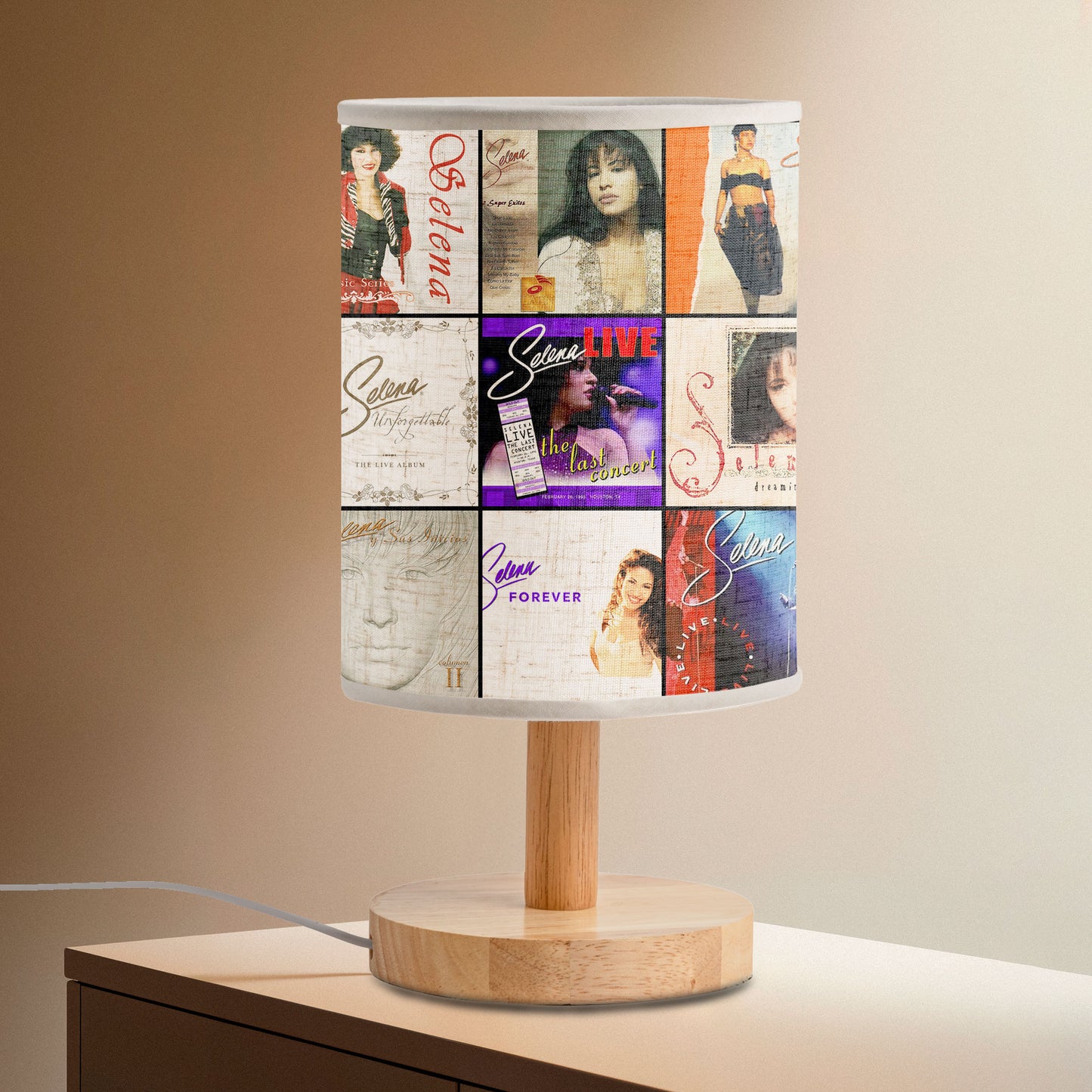 Selena Quintanilla Albums Lamp – Queen of Tejano Glow ✨