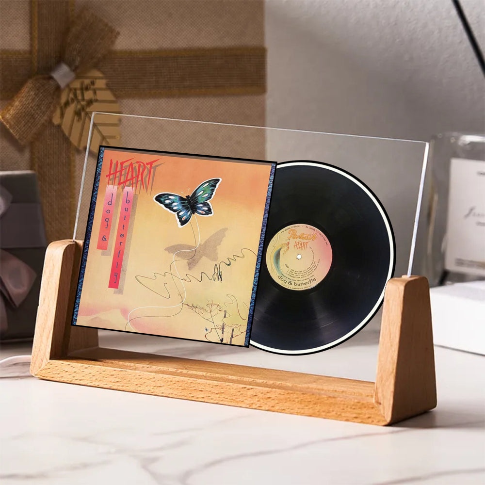 Heart Dog & Butterfly Acrylic Light