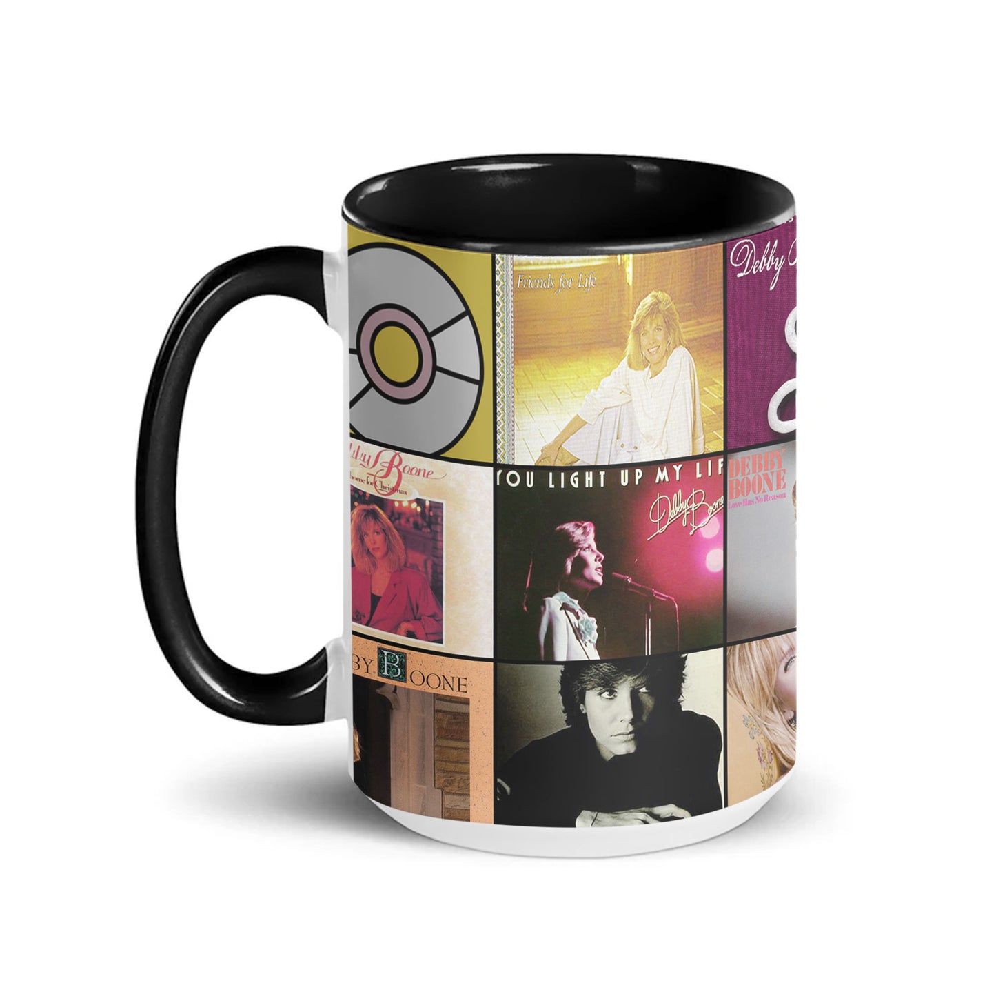 Debby Boone Accent Mug – Classic Album Cover Collage Gift