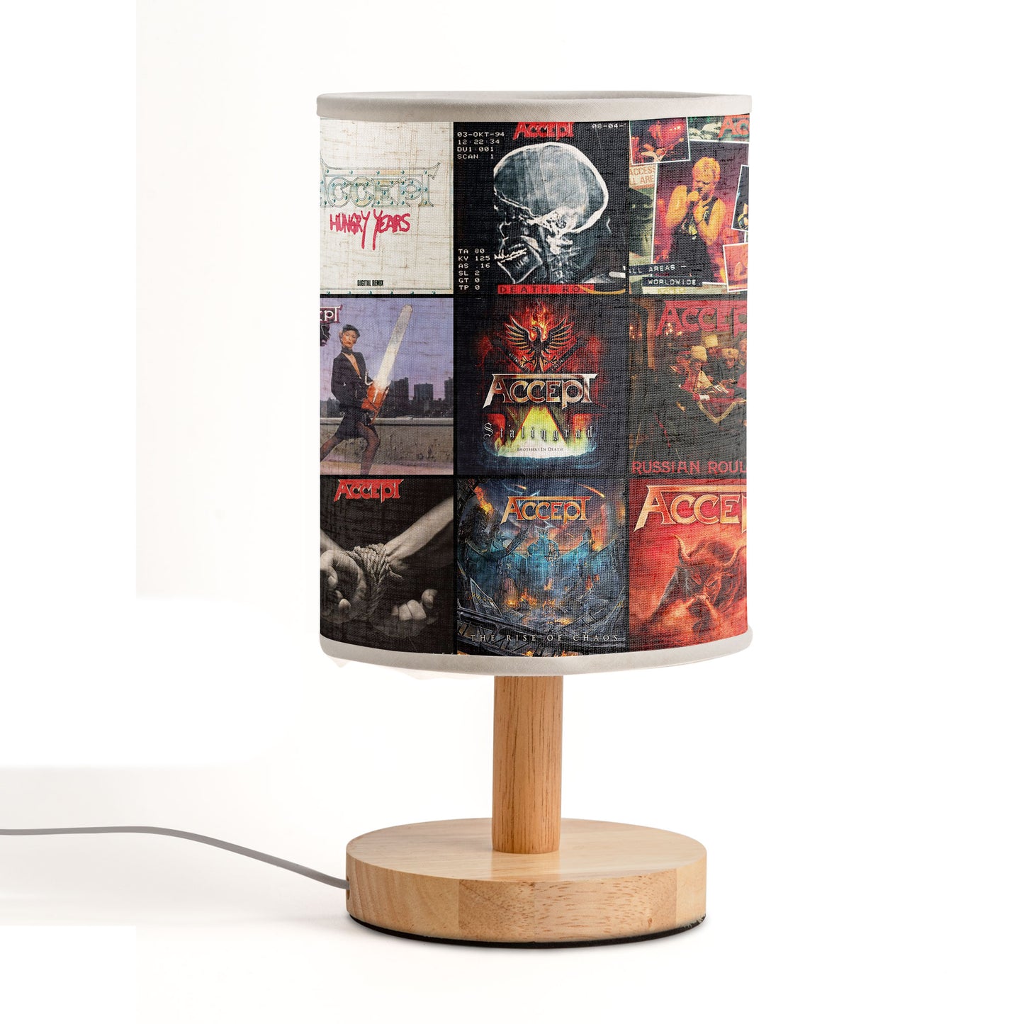 Accept Fabric Lamp – Heavy Metal Legends Light
