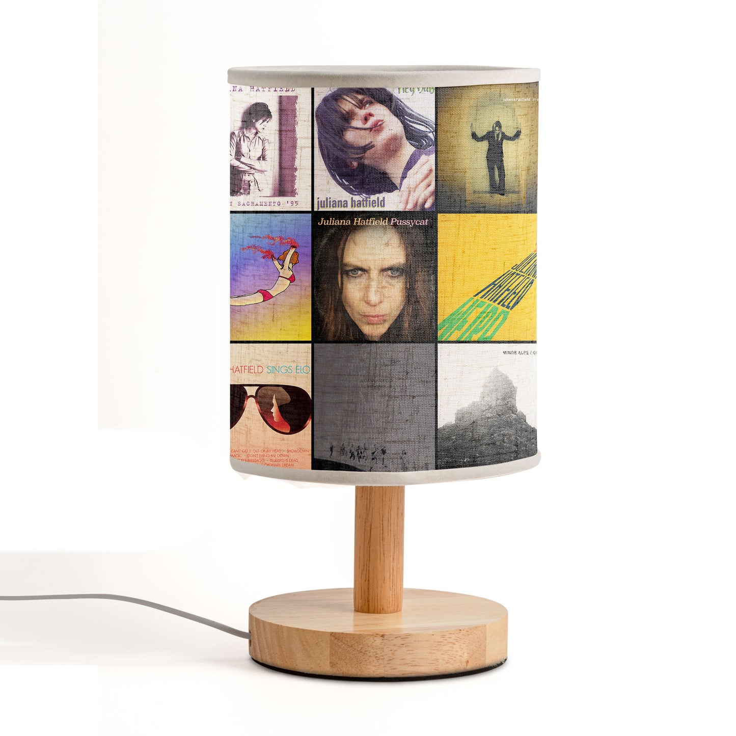 Juliana Hatfield Album Art Collage Lamp