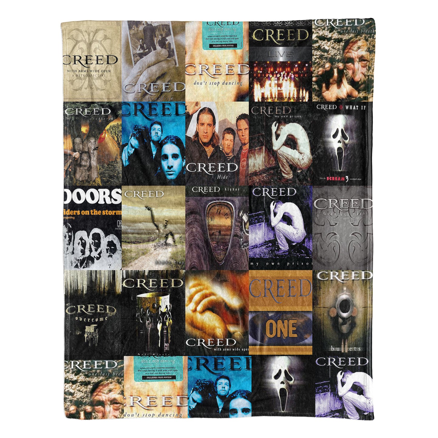Creed Sherpa Blanket – Post-Grunge Warmth Wrapped in Iconic Album Art
