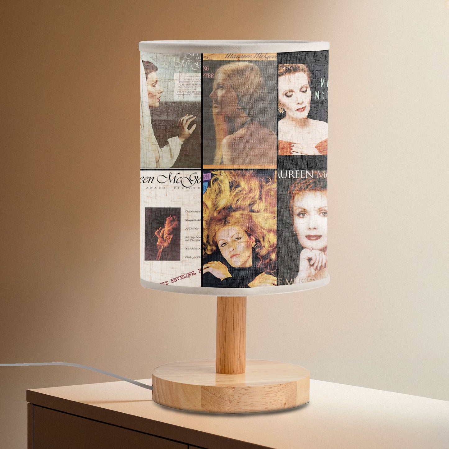 Maureen McGovern Fabric Lamp – Timeless Classic Glow