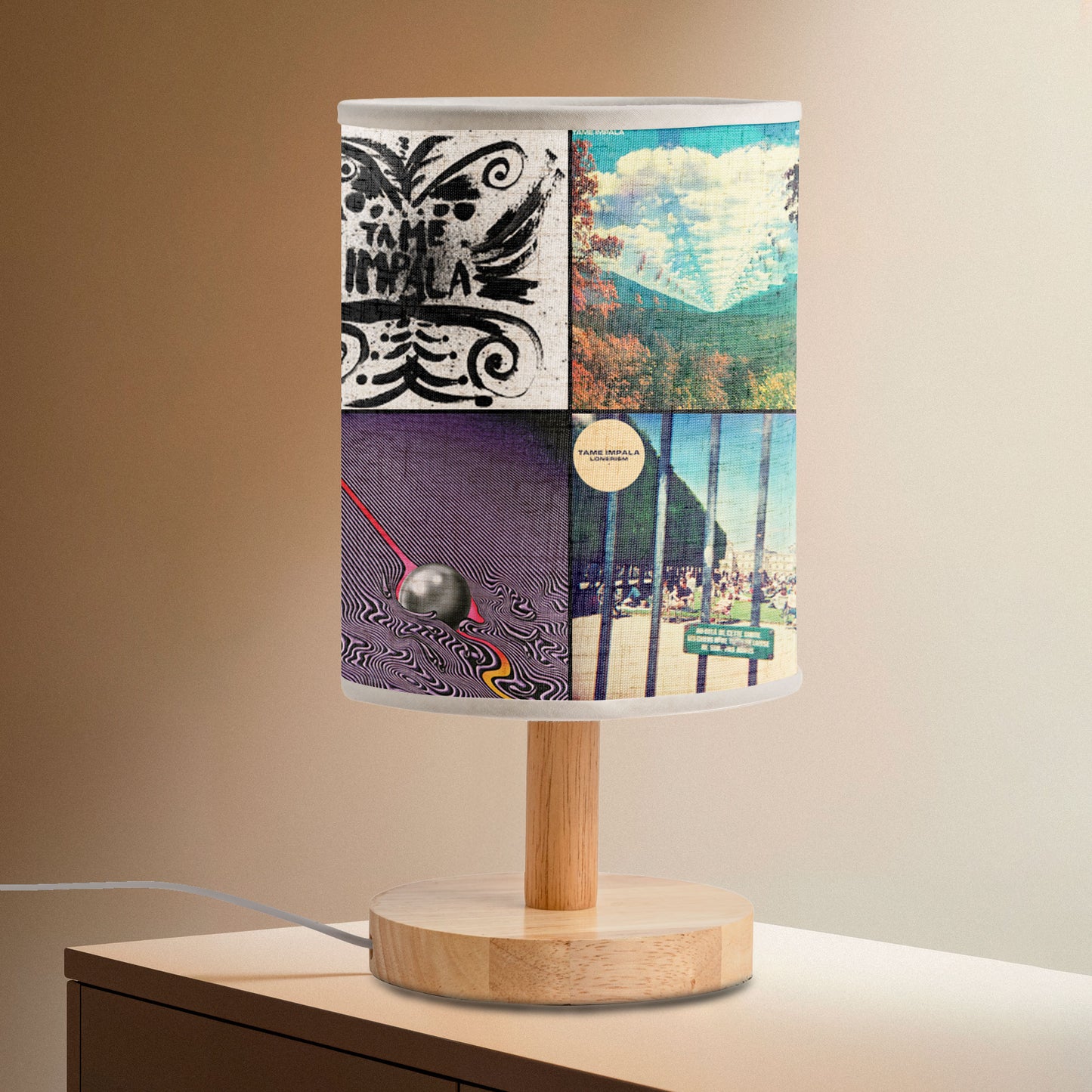 Tame Impala Album Lamp – Psychedelic Indie Night Light for Music Lovers
