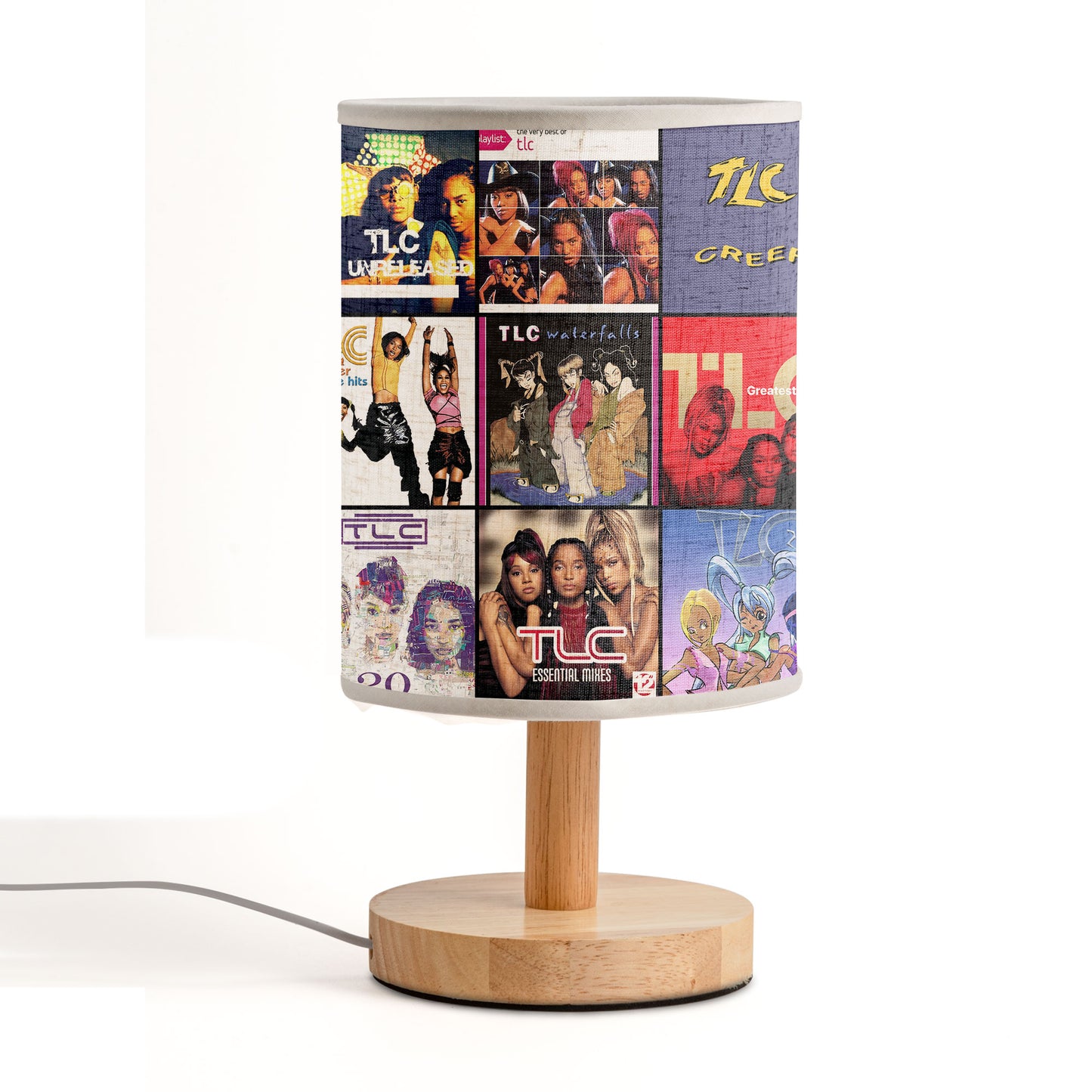 TLC Album Cover Lamp – ’90s R&B Nostalgia Home Decor