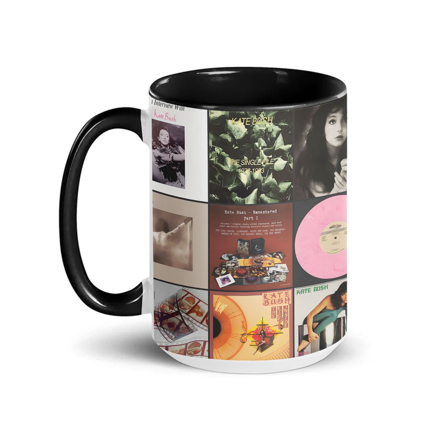 Kate Bush Accent Mug – Iconic Album Artwork Collector’s Gift