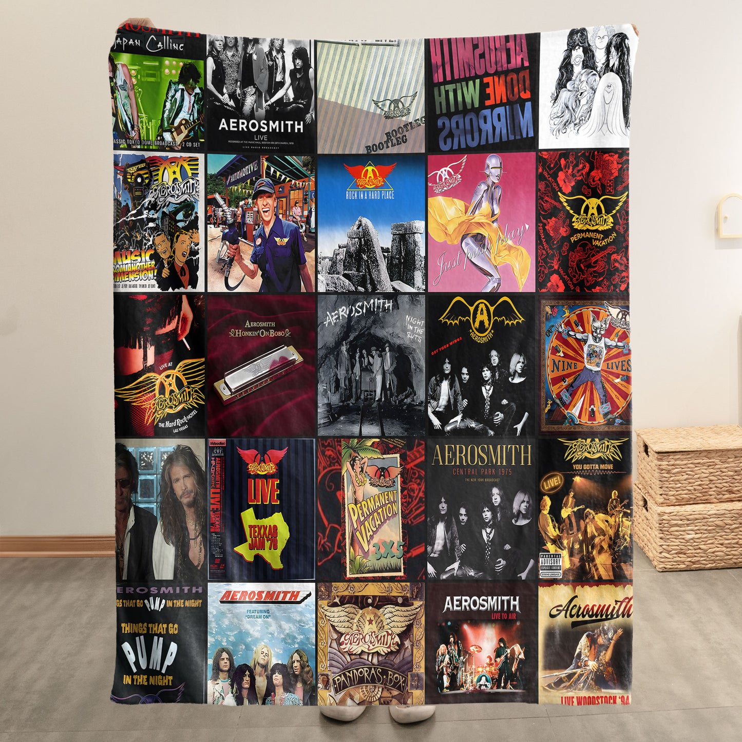 Aerosmith Sherpa Blanket – A Rock ’n’ Roll Legacy for True Fans