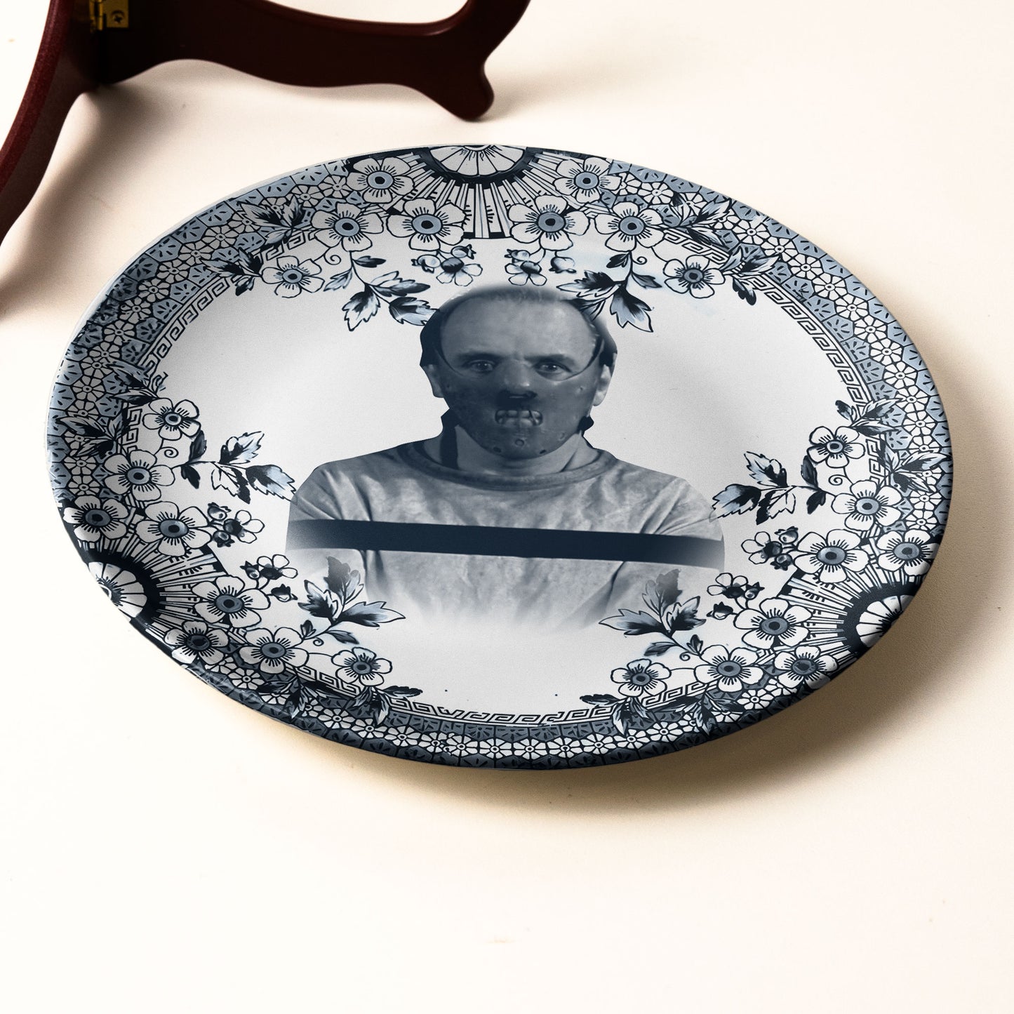 Hannibal Lecter Horror Ceramic Plate