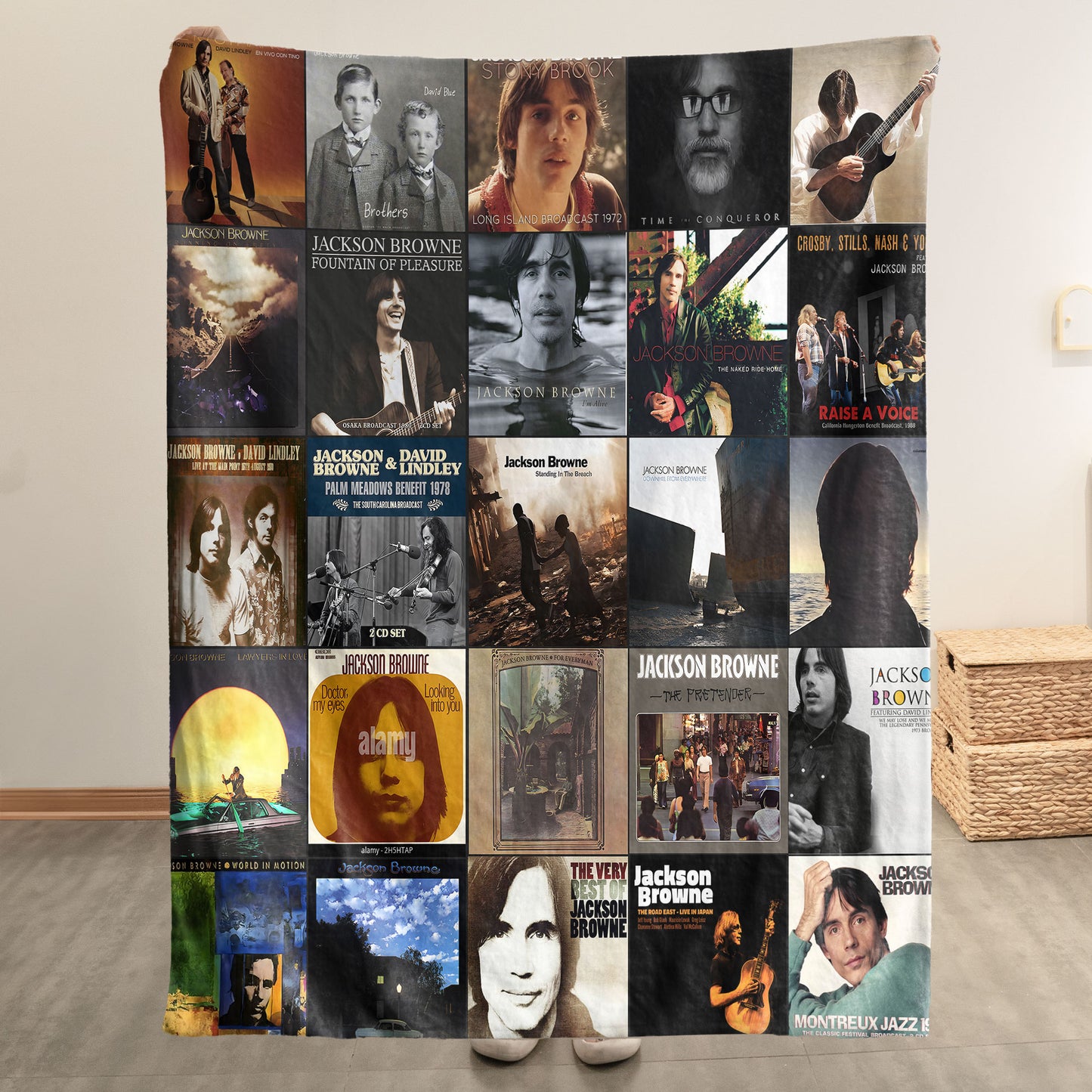 Jackson Browne Sherpa Blanket – Folk-Rock Warmth Wrapped in Timeless Album Art