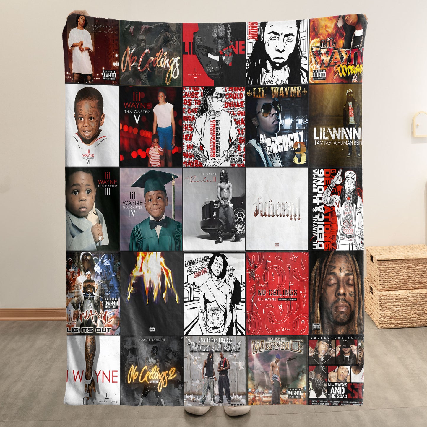Lil Wayne Sherpa Blanket – A Mixtape Legend Tribute for True Fans