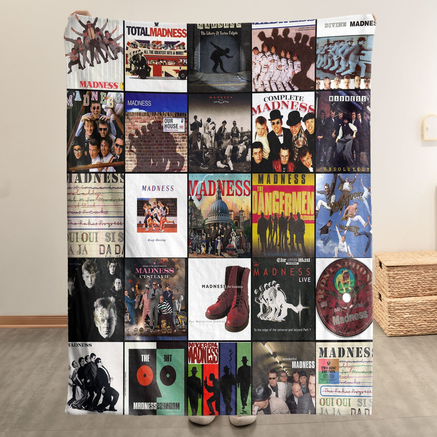 Madness Sherpa Blanket – A Ska & Pop Tribute for True Fans