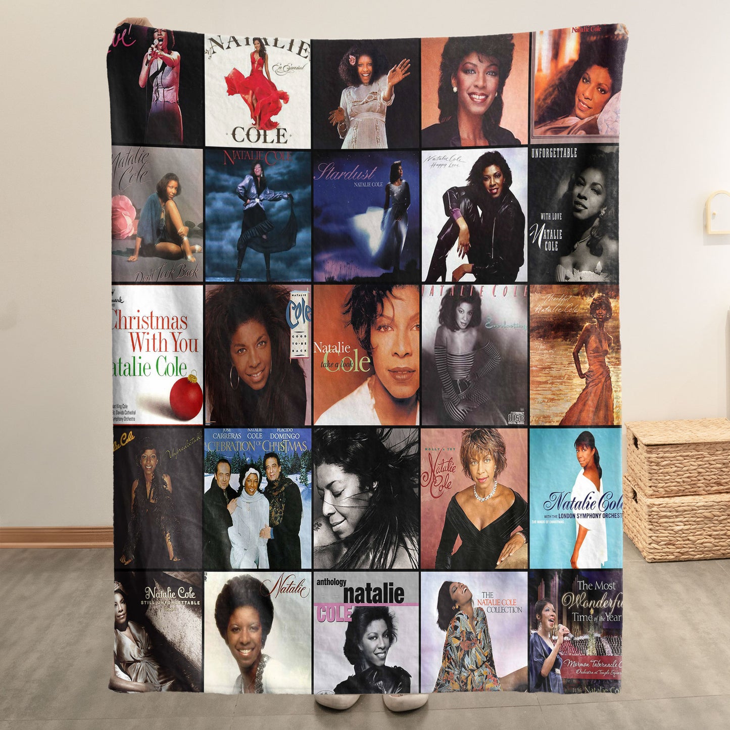 Natalie Cole Sherpa Blanket – A Soulful, Timeless Tribute for True Fans