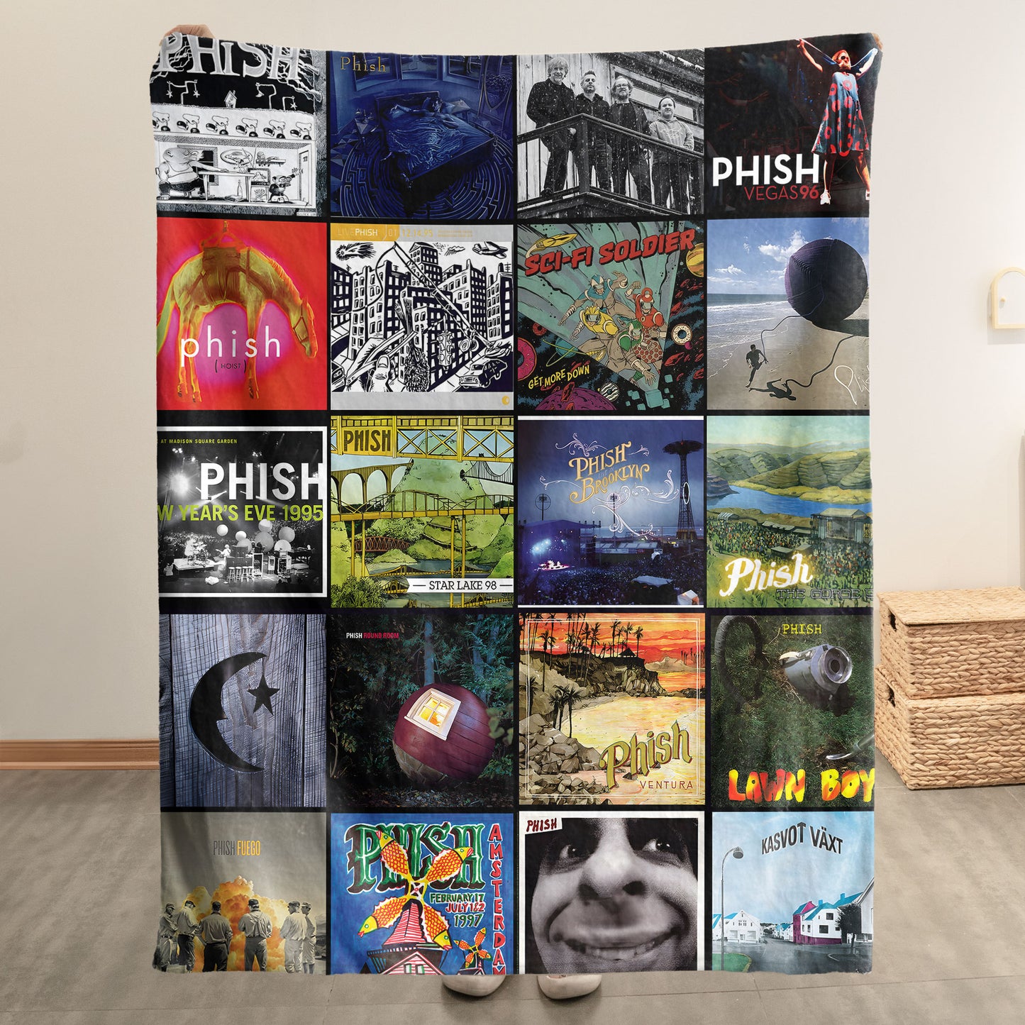 Phish Sherpa Blanket – A Cozy Tribute to Jam Band Legends