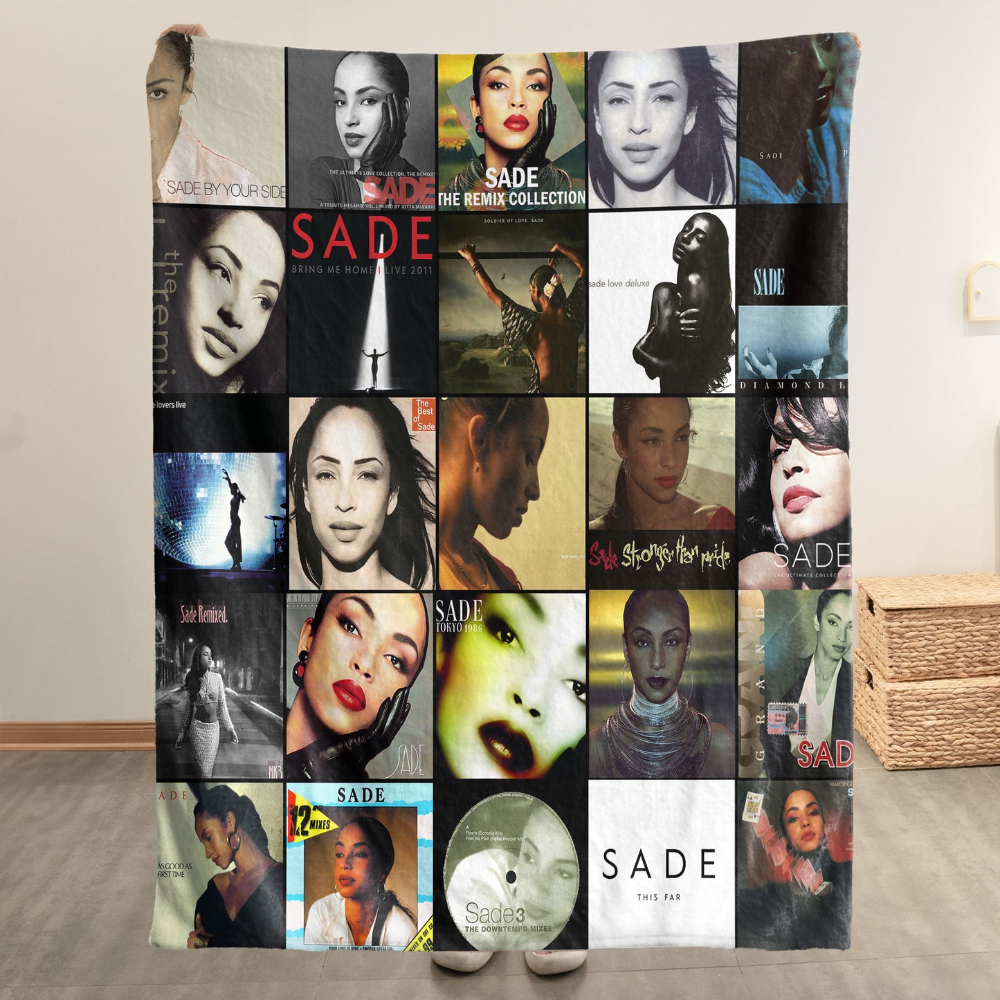 Sade Sherpa Blanket – A Smooth, Soul-Soothing Tribute