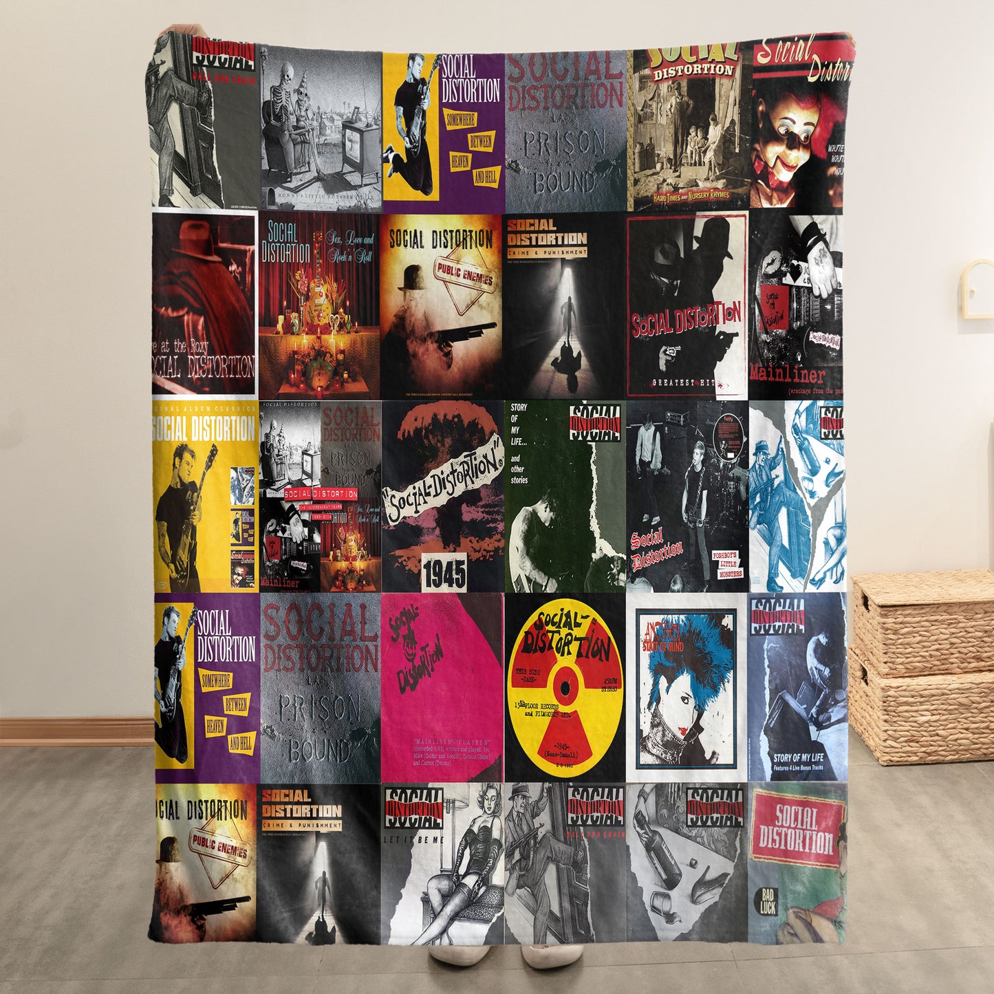 Social Distortion Sherpa Blanket – A Punk Rock Time Capsule