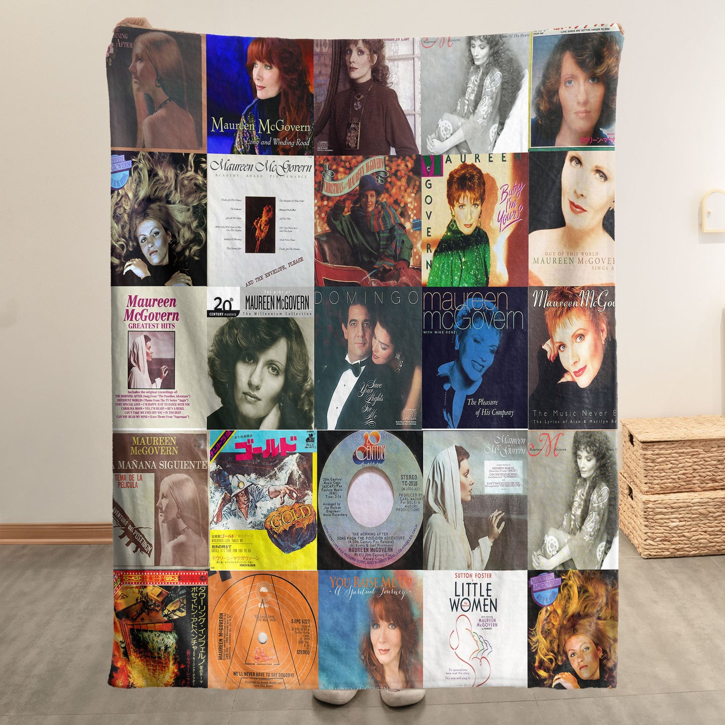 Maureen McGovern Sherpa Blanket – A Timeless Tribute for True Music Lovers