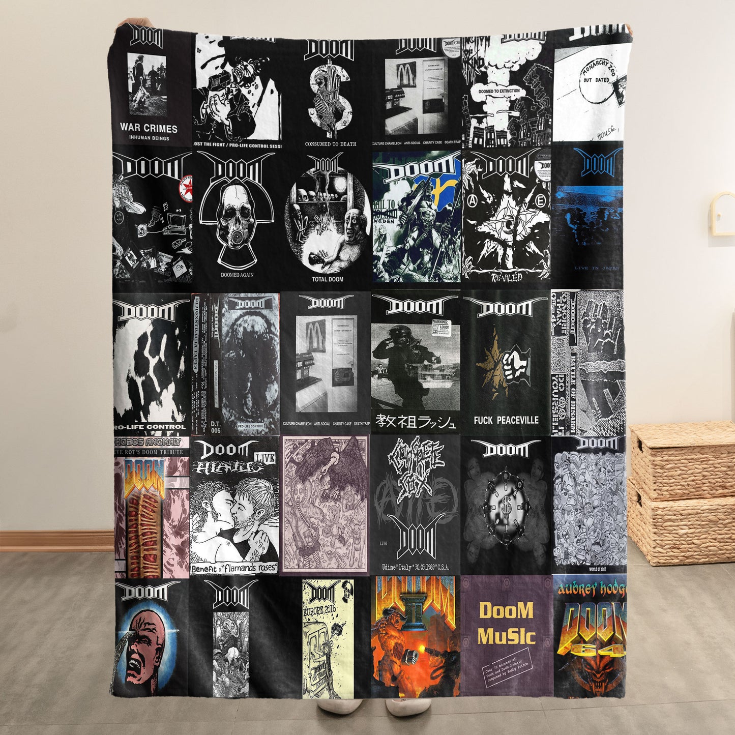 DOOM Sherpa Blanket – A Raw, Underground Tribute to Punk Legend