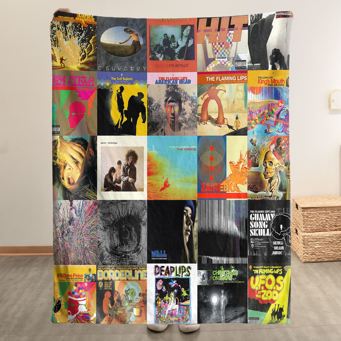 The Flaming Lips Sherpa Blanket – A Psychedelic Journey Through Iconic Albums