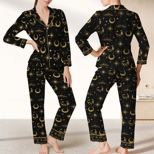 Night Court with our ACOTAR - Pajamas Satin Set