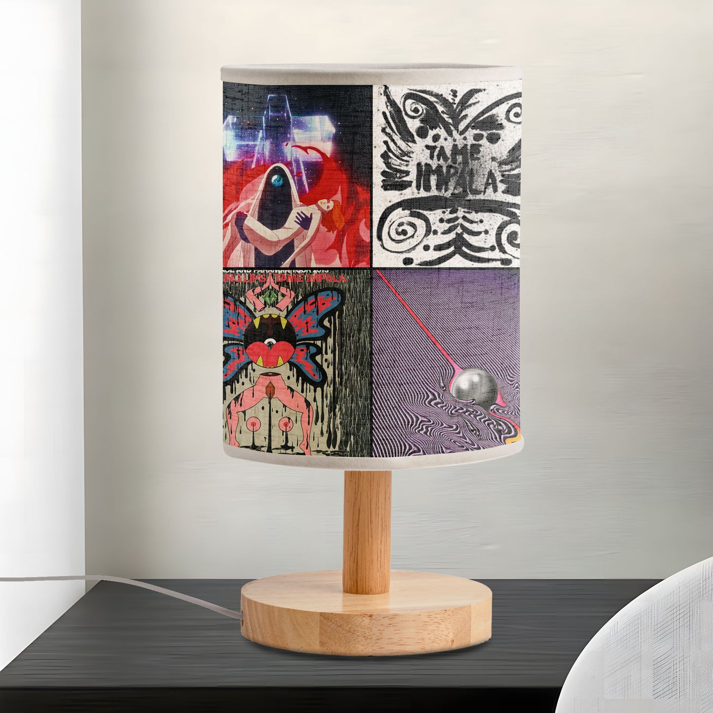 Tame Impala Album Lamp – Psychedelic Indie Night Light for Music Lovers