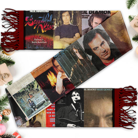 Neil Diamond Scarf – A Cozy Tribute to a Timeless Music Legend