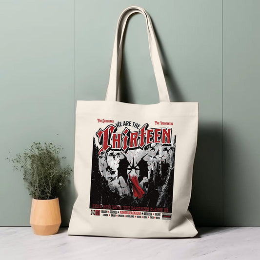 We Are The Thirteen" Tote Bag – Throne of Glass Fan Art