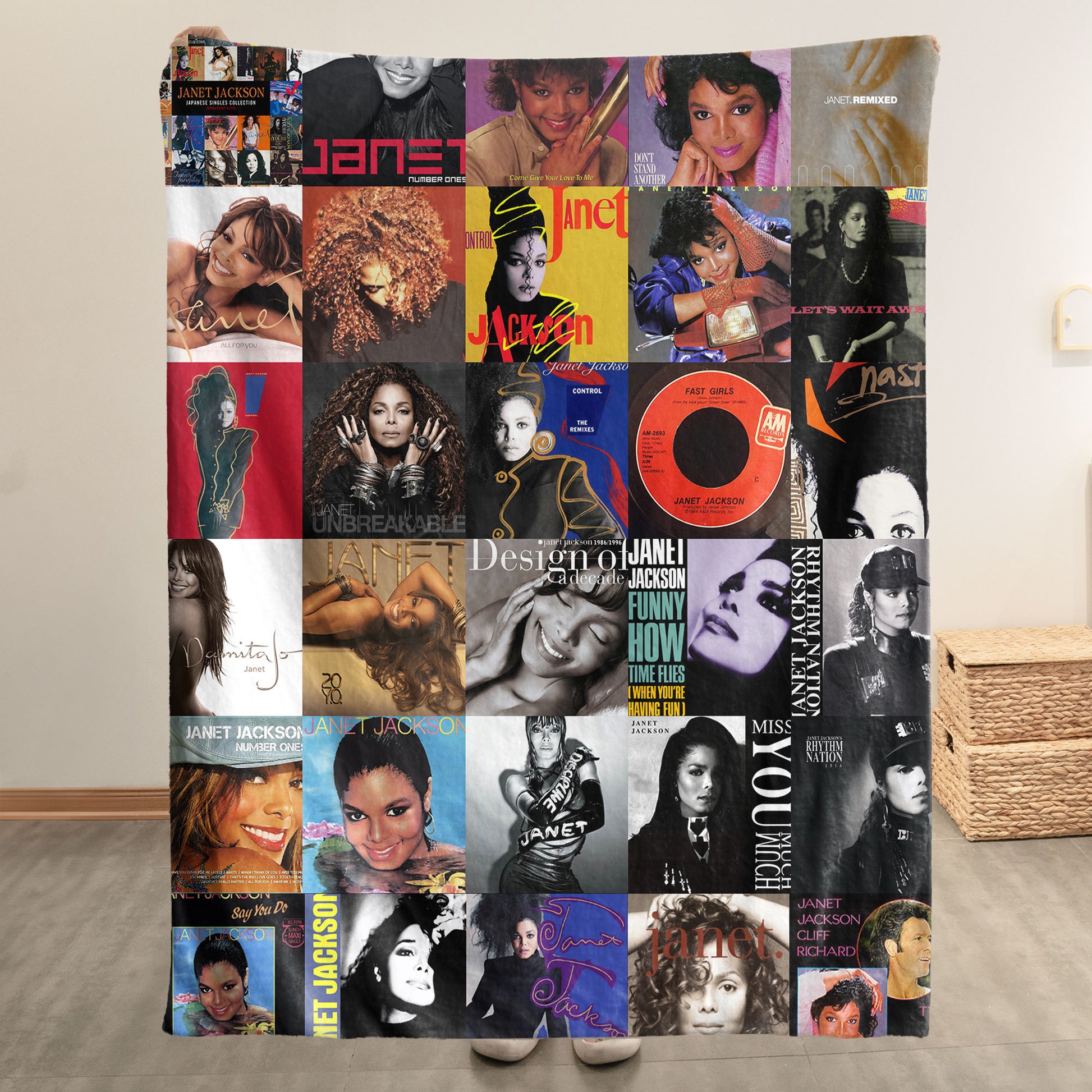 Janet Jackson Sherpa Blanket – A Soft Tribute to an Icon