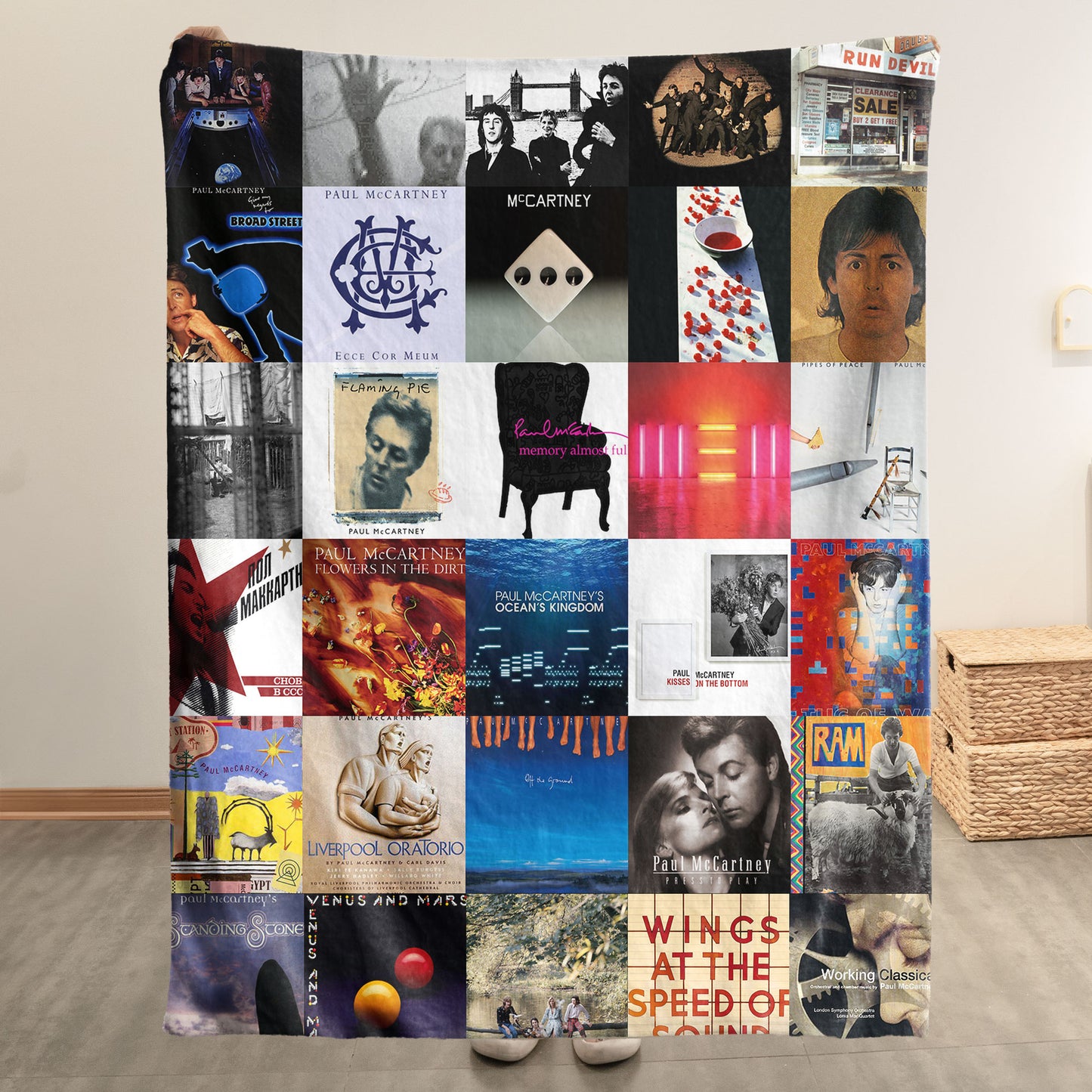 Paul McCartney Sherpa Blanket – A Legendary Journey in Every Stitch