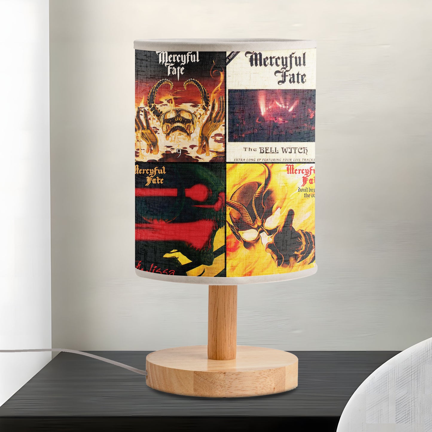 Mercyful Fate Album Cover Lamp – Heavy Metal Legends Home Decor