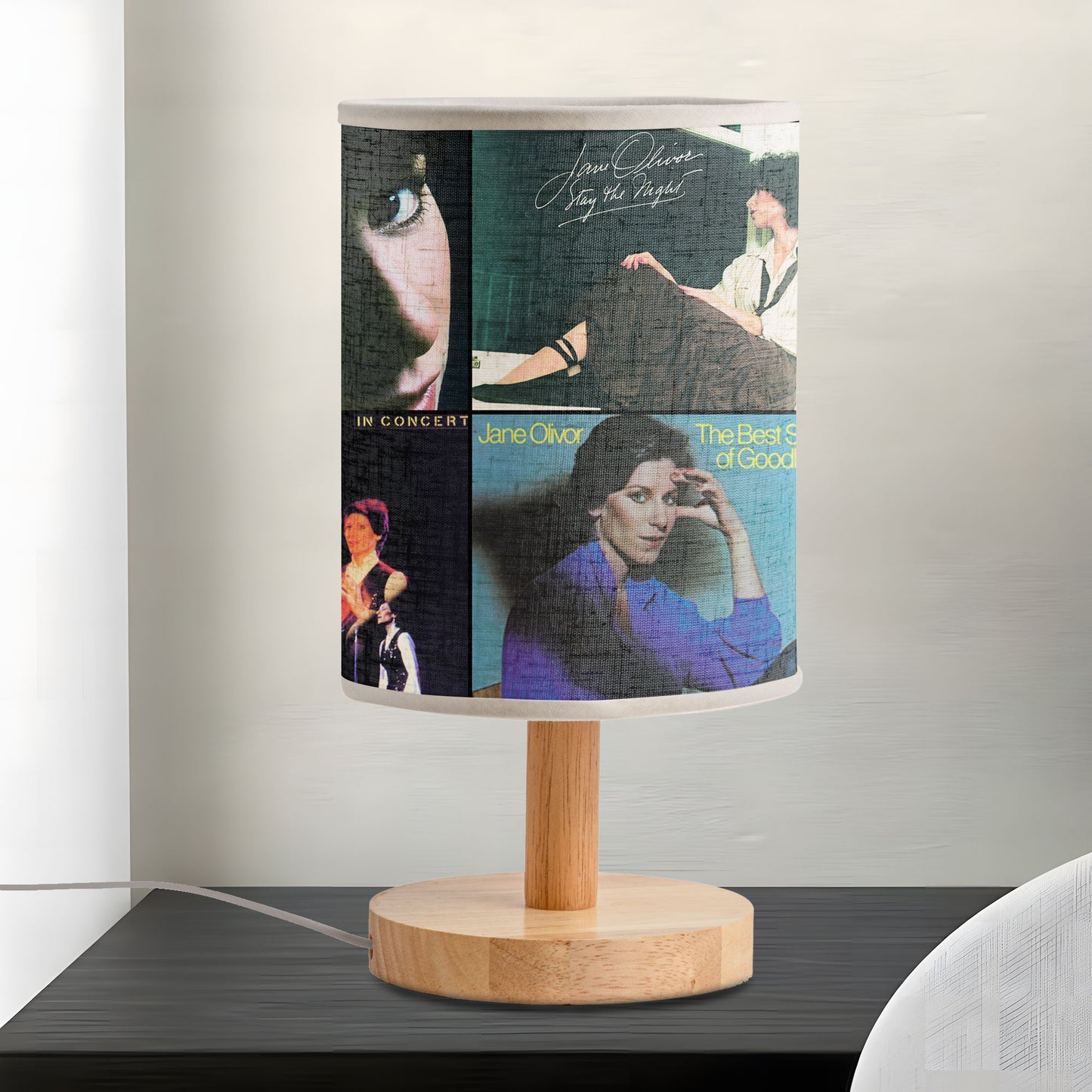 Jane Olivor Albums Lamp – Classic Romance & Timeless Glow ✨