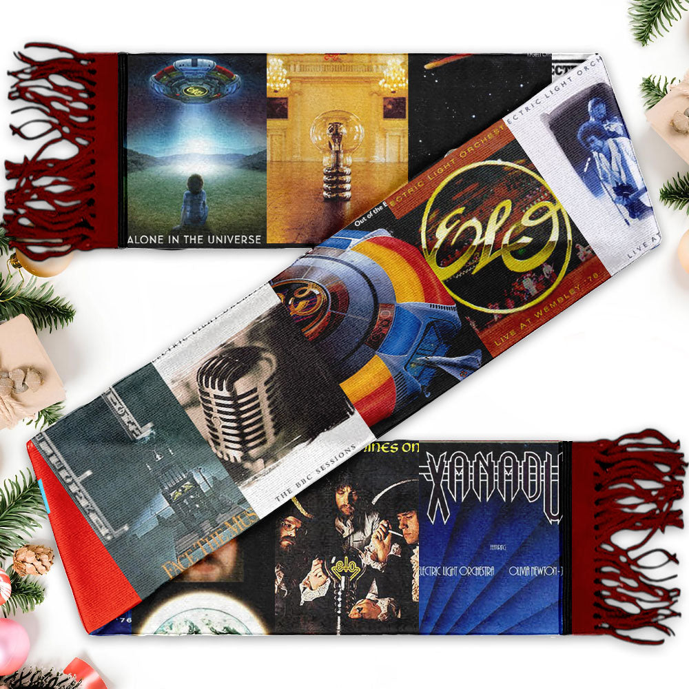 ELO Scarf – A Retro Rock Tribute for Loyal Electric Light Orchestra Fans