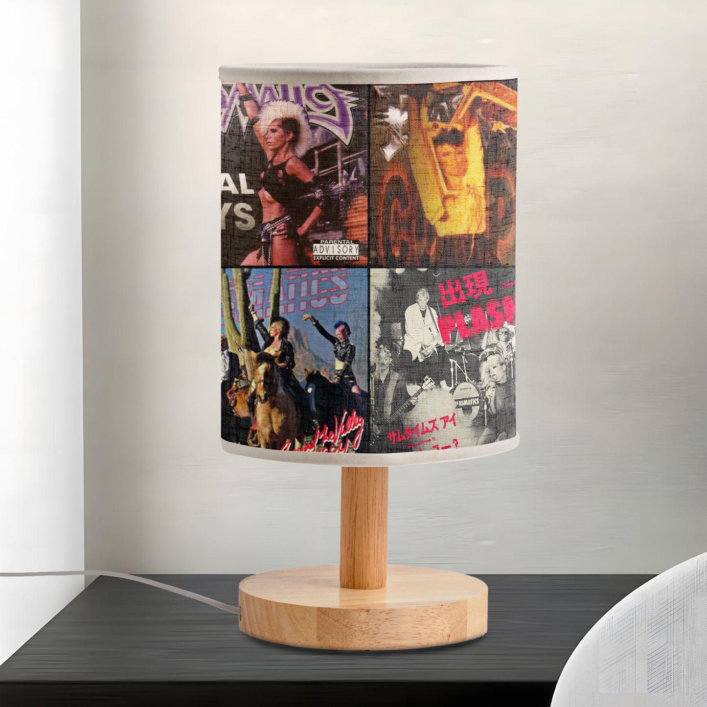 Plasmatics Album Cover Lamp – Punk Rock & Metal Nostalgia Decor