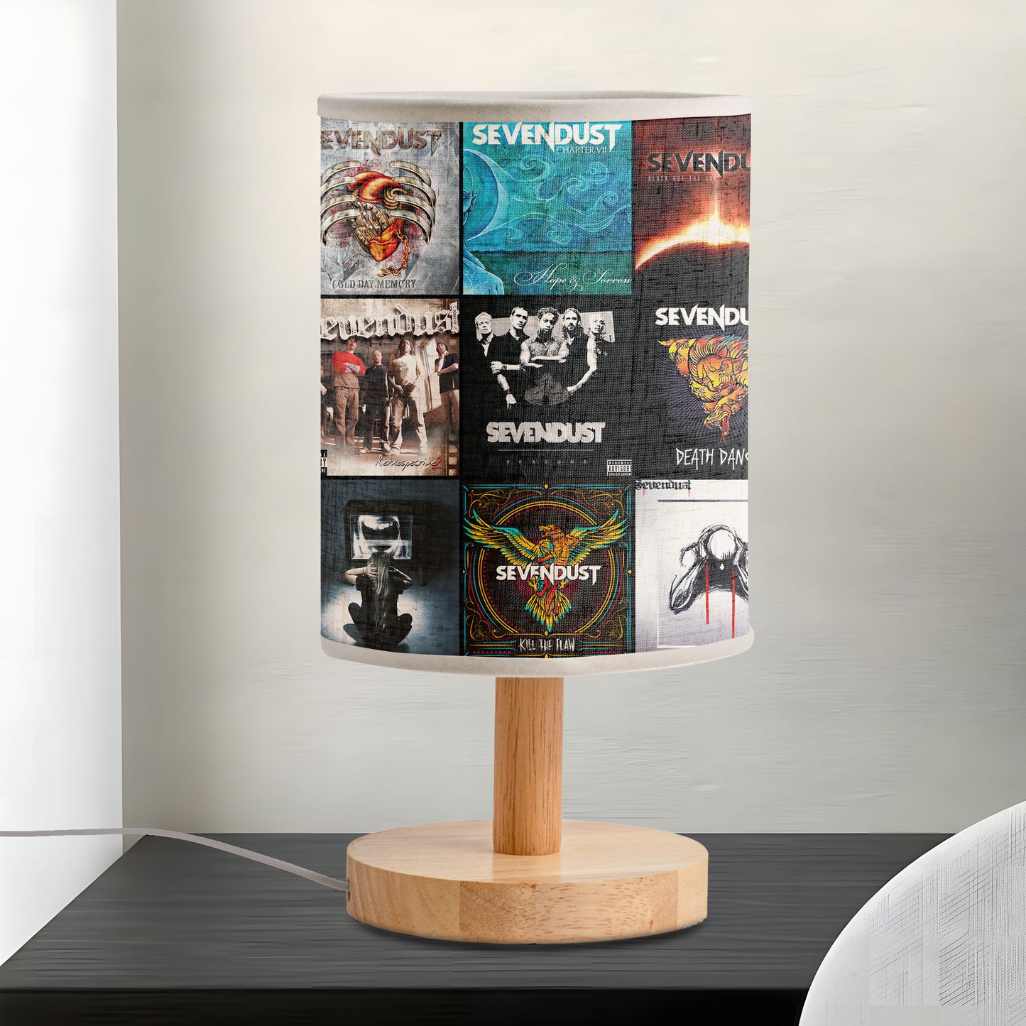 Sevendust Albums Lamp – Heavy Groove, Warm Light ⚡