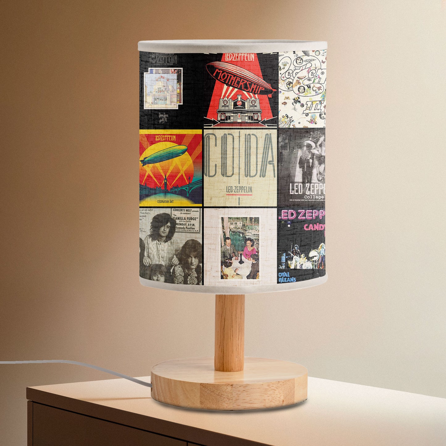 Led Zeppelin Lamp – Rock Legends Illuminate the Night