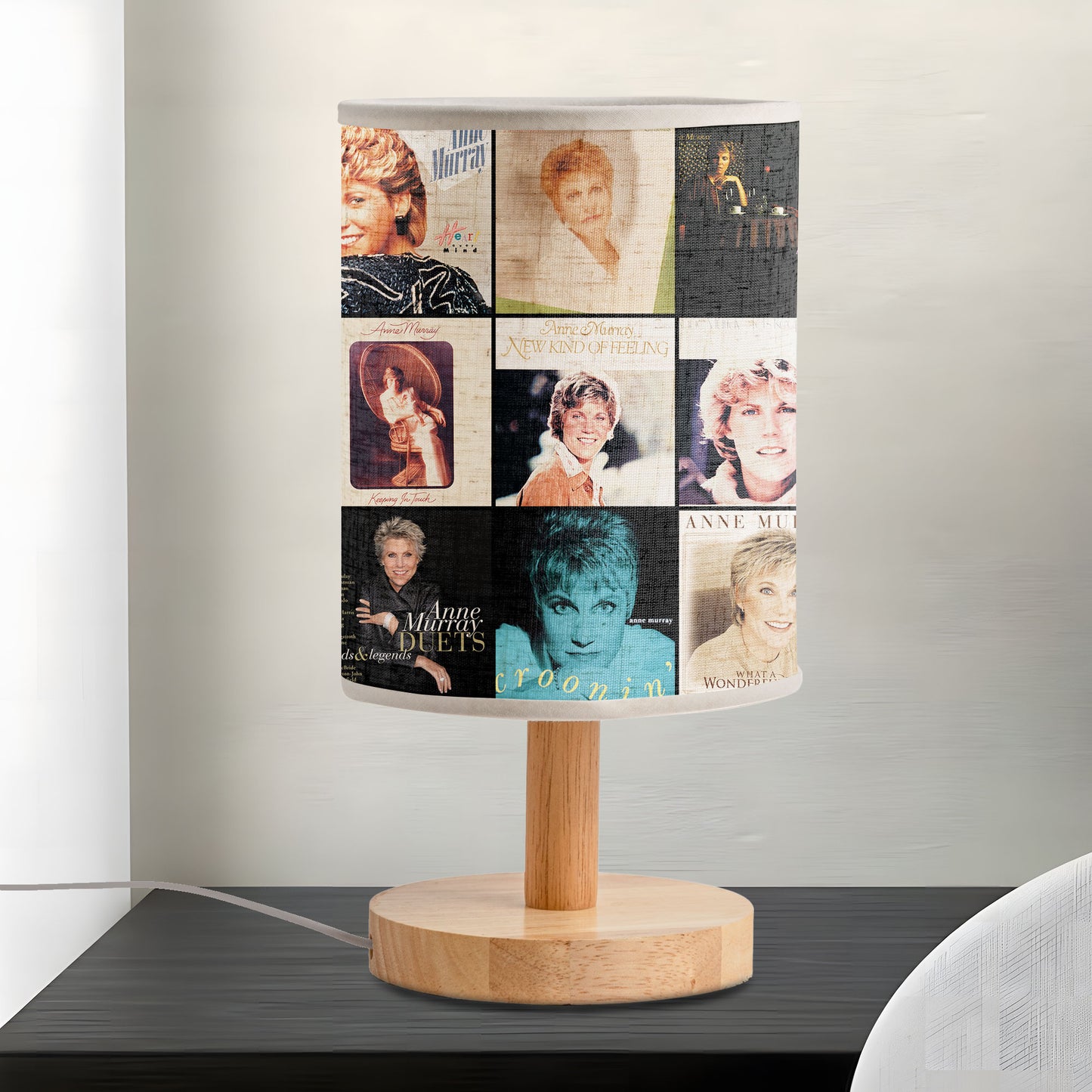 🌸 Anne Murray Album Art Lamp – Gentle Light & Golden Melodies