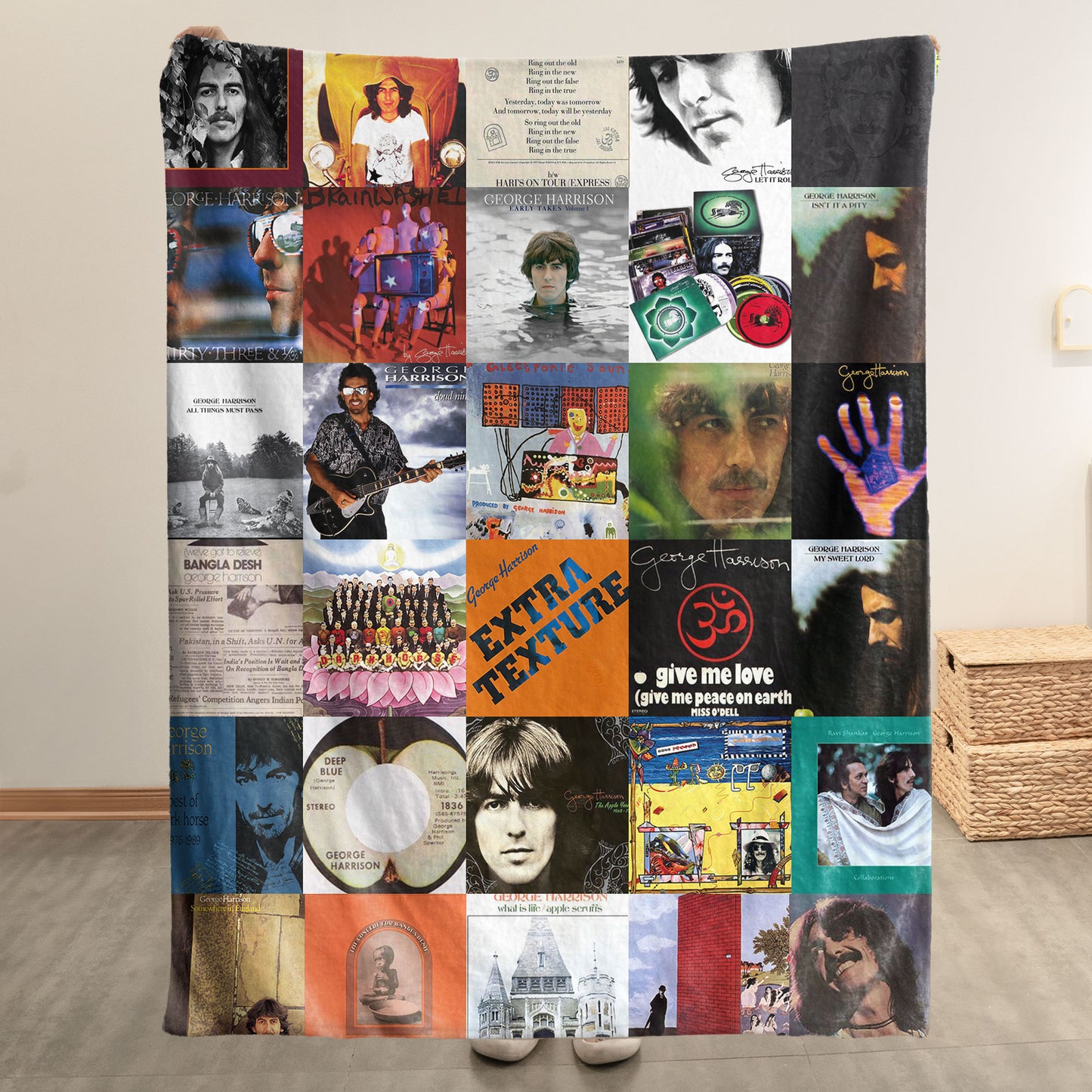 George Harrison Sherpa Blanket – A Peaceful, Soul-Stirring Tribute