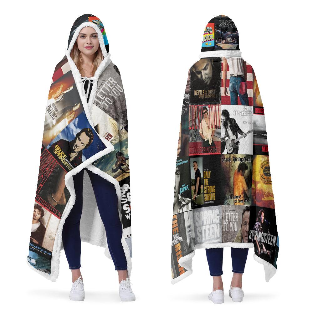 Bruce Springsteen Wearable Hooded Blanket – The Heartland Sound of an American Legend