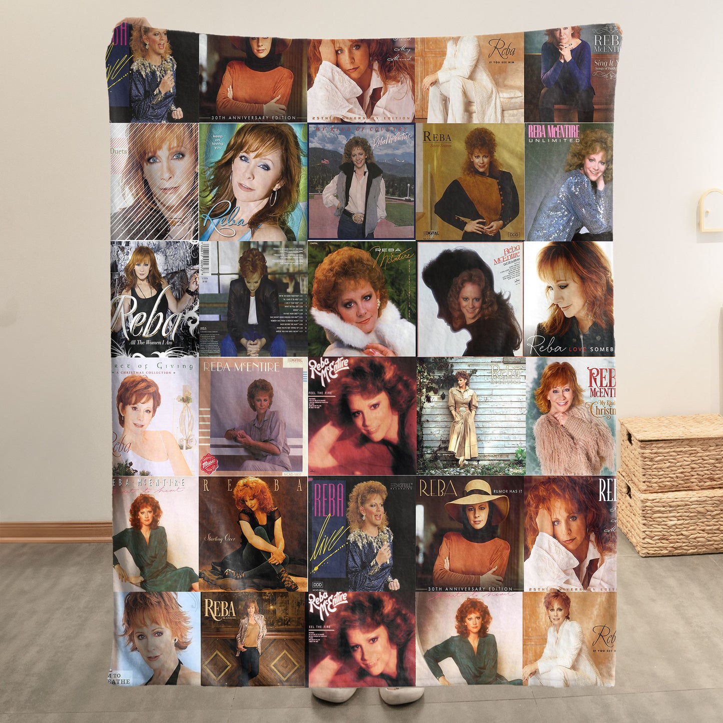 Reba McEntire Sherpa Blanket – A Heartfelt Tribute to a Country Music Icon