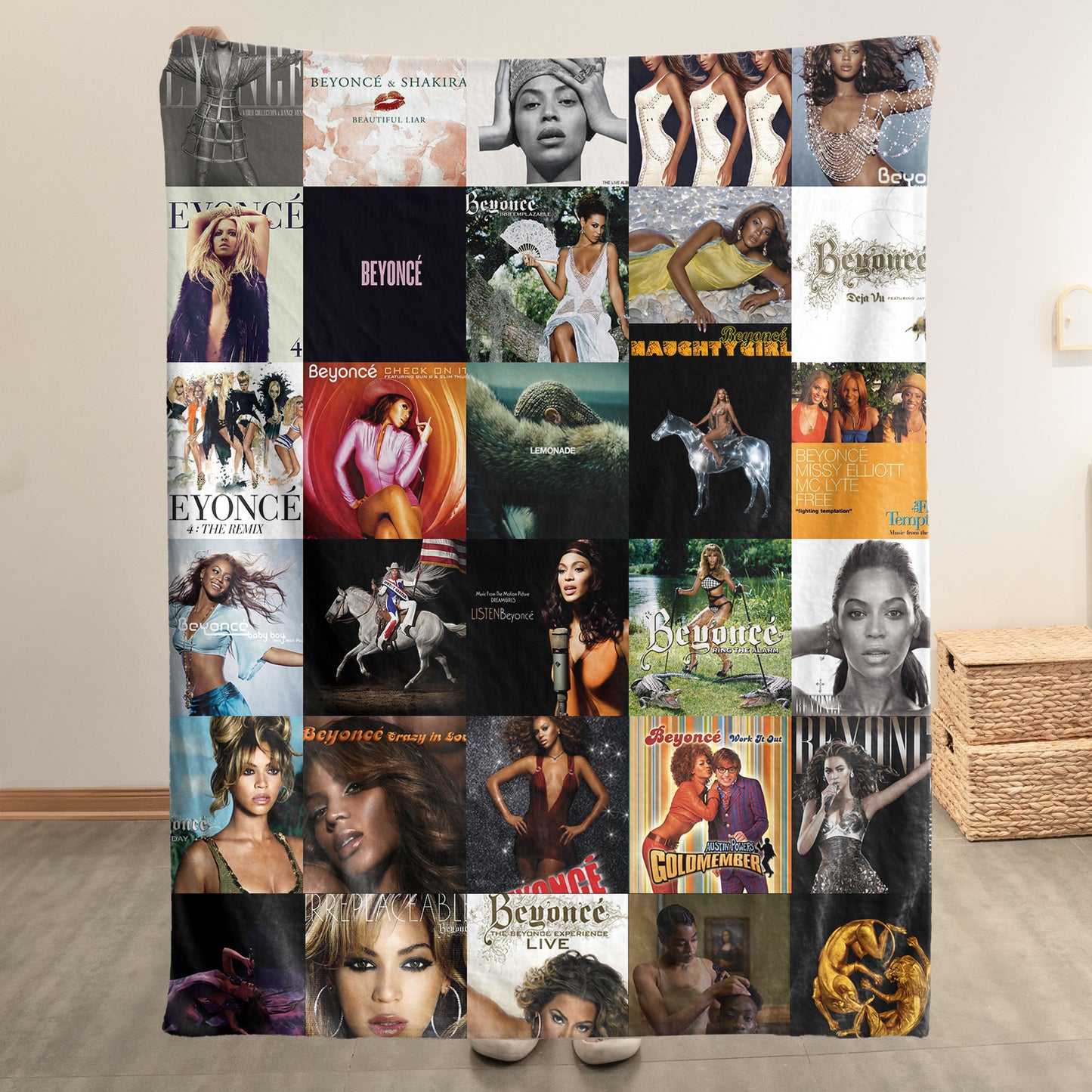 Beyoncé Sherpa Blanket – A Cozy Tribute to the Queen