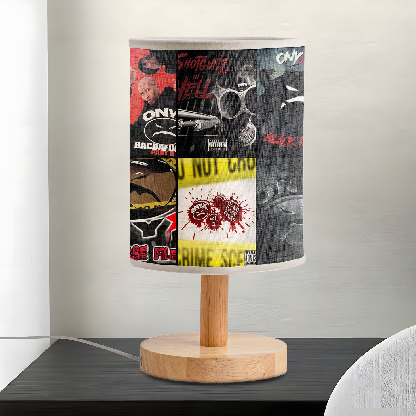 ONYX Fabric Lamp – Hip-Hop Icons Album Art Collection