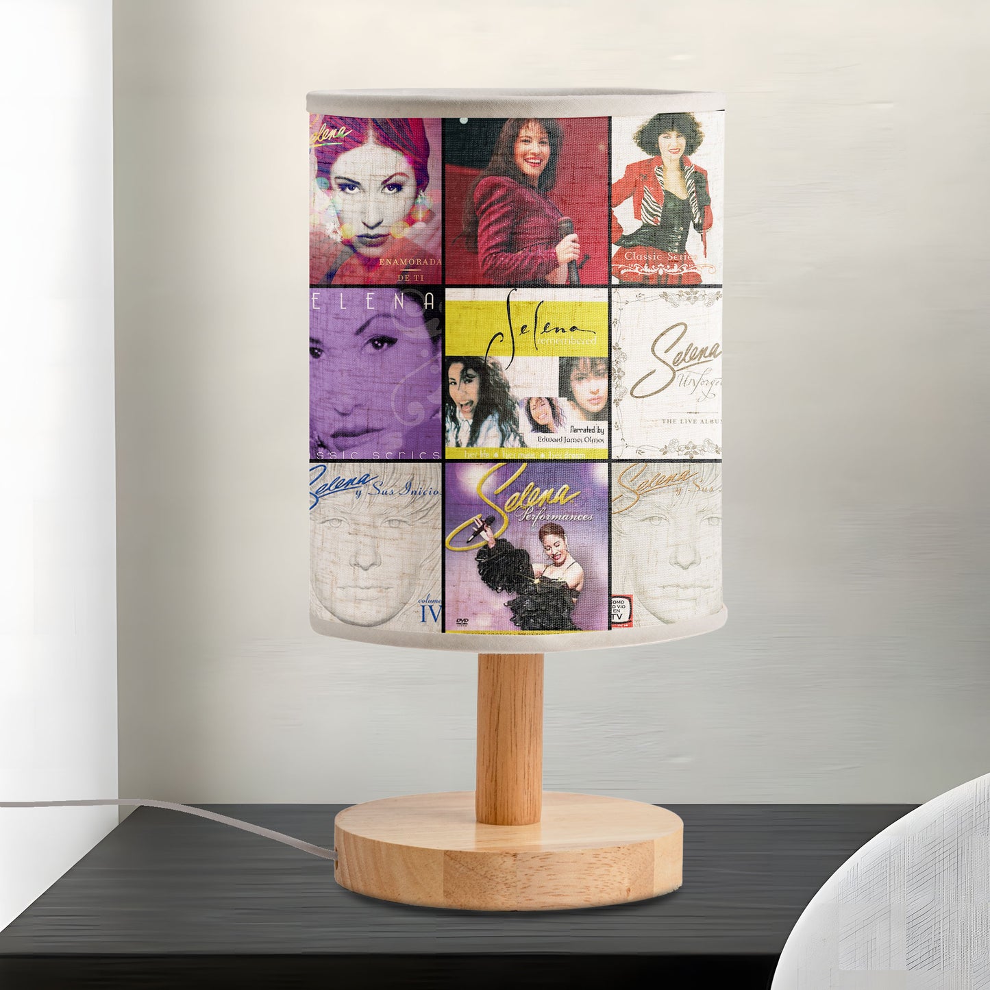 Selena Quintanilla Albums Lamp – Queen of Tejano Glow ✨