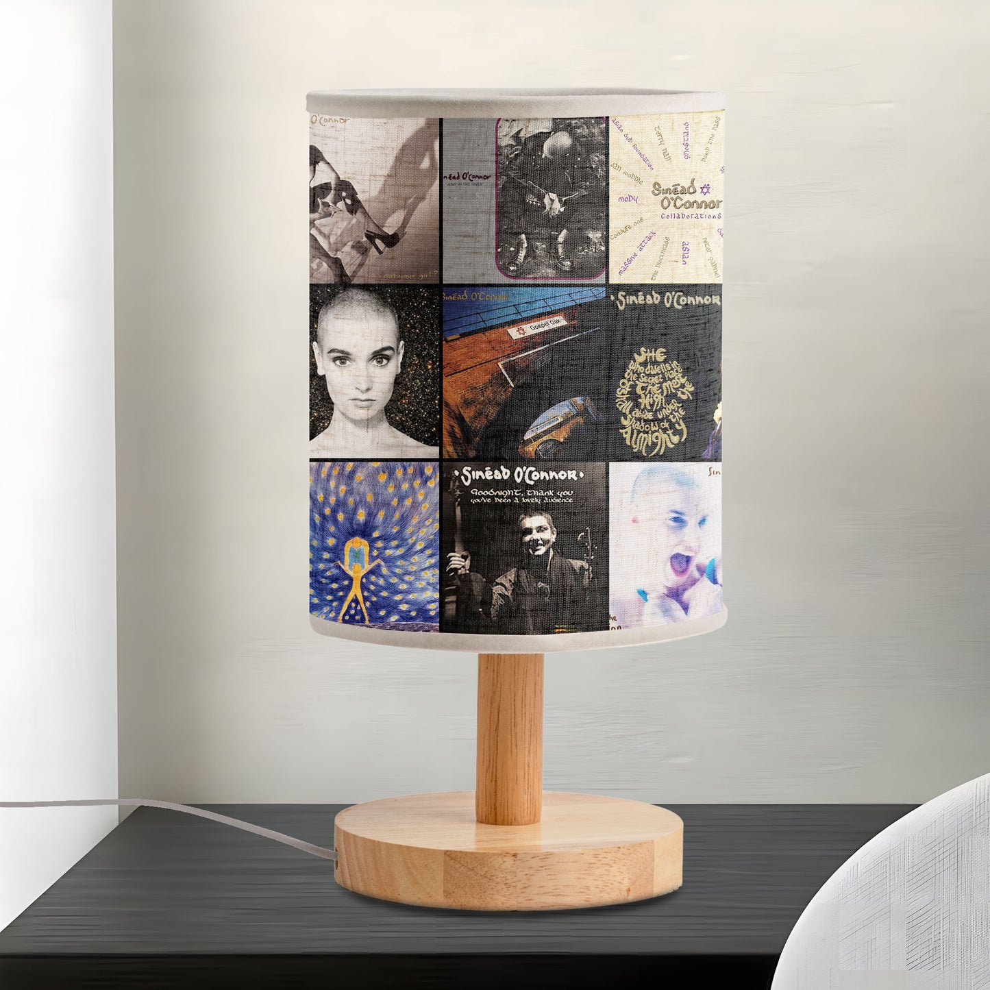 Sinéad O’Connor Album Cover Lamp – Timeless Music Tribute Home Decor