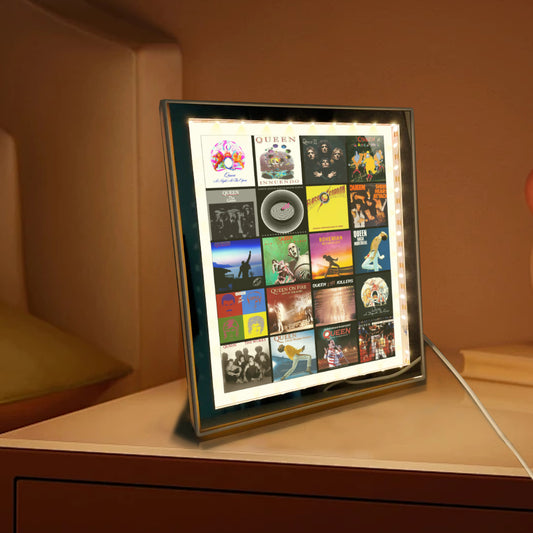 Queen Acrylic Light Mirror – Dual-Mode Tribute to Legendary Rock